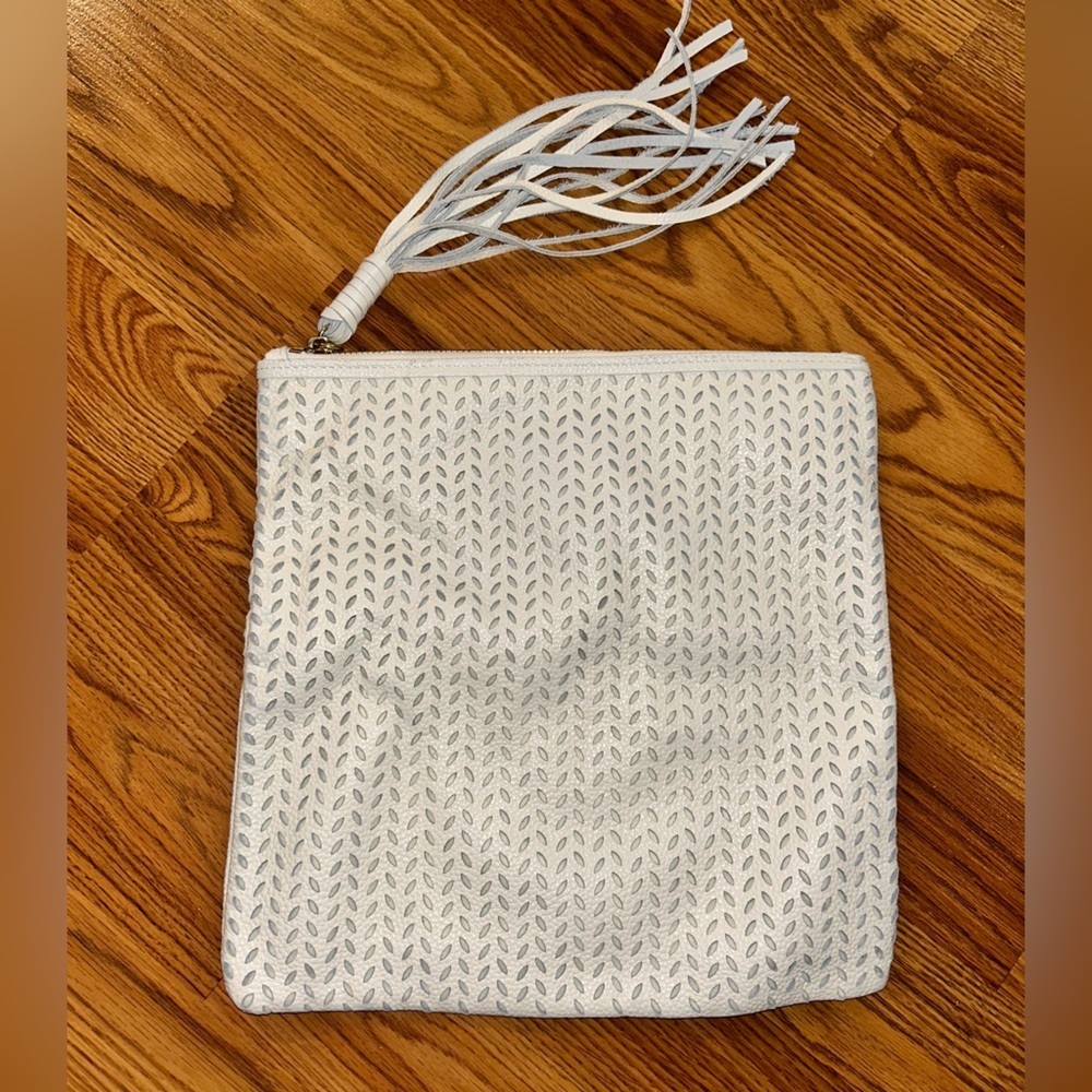 B-Low The Belt Perforated Foldover Clutch - Brand New!